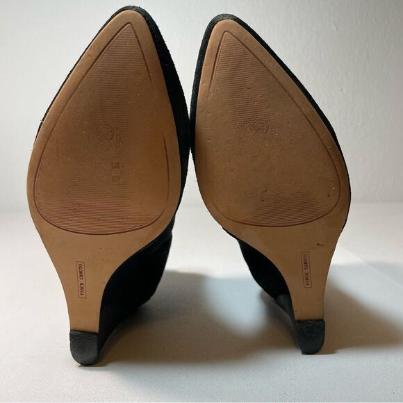 Vince Camuto Women’s Sz 9.5 Black Suede Yannick - Picture 3 of 10